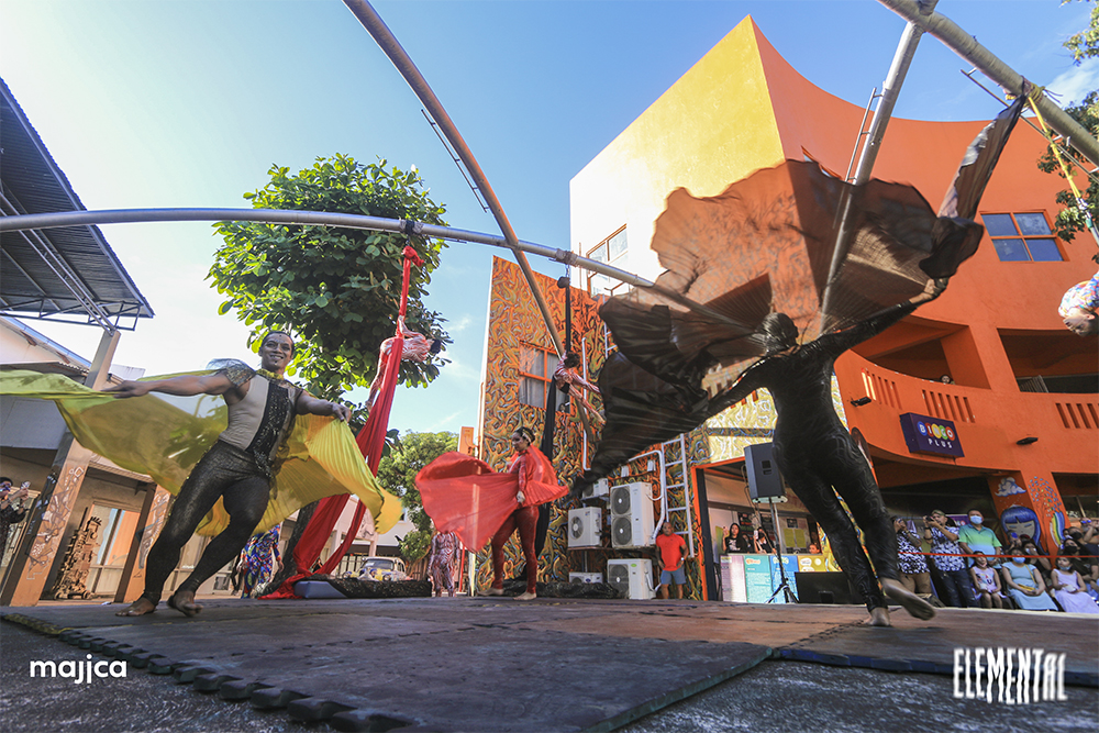 Elemental Majica - Bacolod City 43rd Masskara Festival - Orange Project Gallery - Art District - Bacolod artists - Charlie Co, Bong Lopue - opening