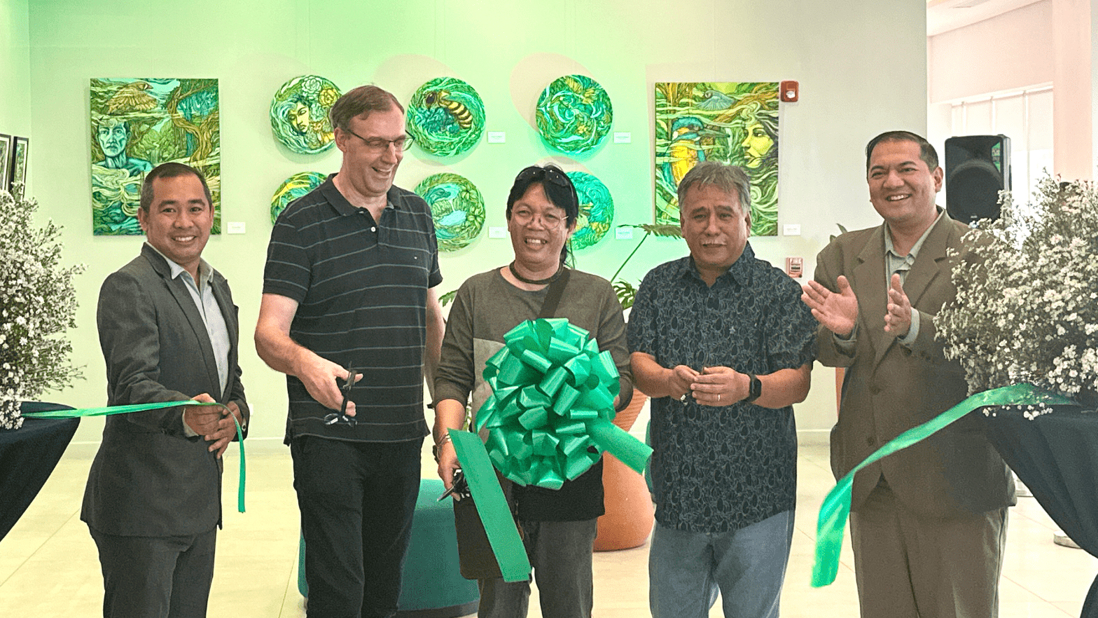 Echoes of the Forest - ode to nature - Bacolod artist Revo Yanson - Park Inn by Radisson Bacolod City - Art Cove - opening