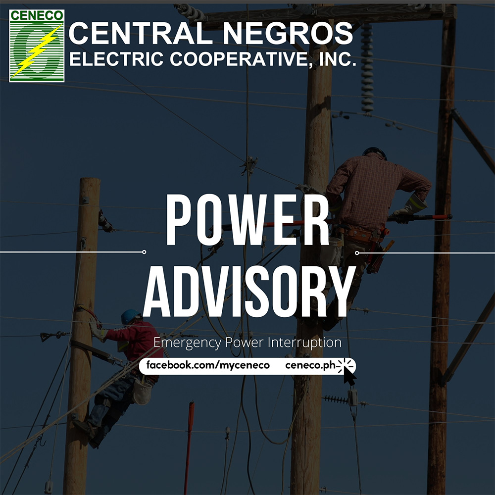 Bacolod City, ceneco, Central Negros, Central Negros Electric Cooperative, distribution utility, DU, electricity, electrification, National Electrification Administration, NEA, Negros Occidental, Negros Power, Philippines, Power Watch Negros, Supercity Bacolod, Wennie Sancho	